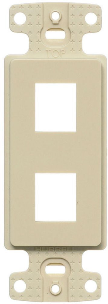 Hubbell NS612I Plate, Decorator