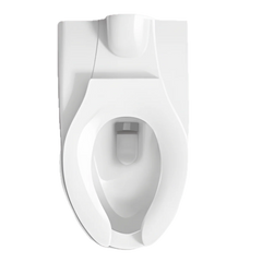 Kohler K-84323-0 Kingston Ultra 1.1 - 1.6 gpf Rear Spud Elongated Front Toilet Bowl, White