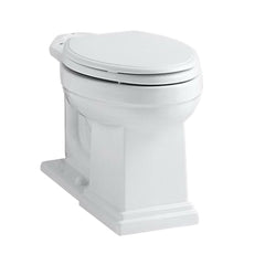 Kohler K-4799-0 Tresham Elongated Comfort Height Toilet Bowl Only, White