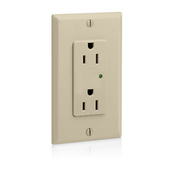 Leviton 5280-I Receptacle Prot Srg 125VAC 15A 5KA SURF