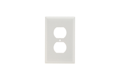 Legrand SPJ8W Pass & Seymour Junior Jumbo Wall Plate 1 Gang Duplex White