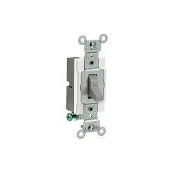 Leviton CS120-2GY Toggle Switch 20 Amp 120/277 Volt Single-Pole Replacement MPN