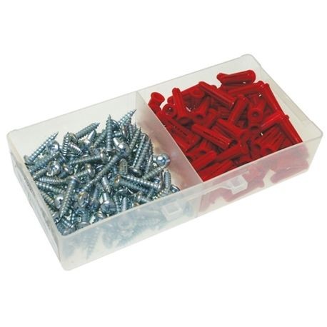 Metallics WAK15 Conical Wall Anchor Kit 101 Pieces Plastic