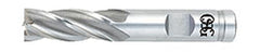 OSG 5400500 Non-Center Cutting Single End Square End High Performance End Mill, 3/8 in Dia Cutter, 3/4 in Length of Cut, 4 Flutes, 3/8 in Dia Shank, 2-1/2 in OAL, Bright