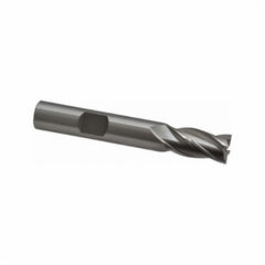 OSG 5400500 Non-Center Cutting Single End Square End High Performance End Mill, 3/8 in Dia Cutter, 3/4 in Length of Cut, 4 Flutes, 3/8 in Dia Shank, 2-1/2 in OAL, Bright