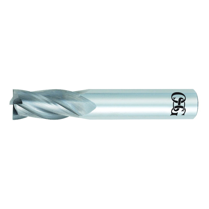 OSG 404-3750 Center Cutting Regular Length Single End Standard Square End Mill 3/8 in Dia Cutter 1 in Length of Cut 4 Flutes