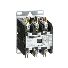 Square D 8910DPA33V14 24 VAC 30 Amp 3-Pole 3NO NEMA 1 Non-Reversing Definite Purpose Contactor