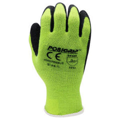 ERB HVG700SLC/S HI-VIZ LIME GLOVES COATED STRING SMALL