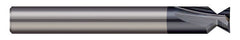 Harvey Tool 23921-C3 Dovetail Cutter 0.1130 in Diameter 1/8 in Shank 48 deg Included Angle