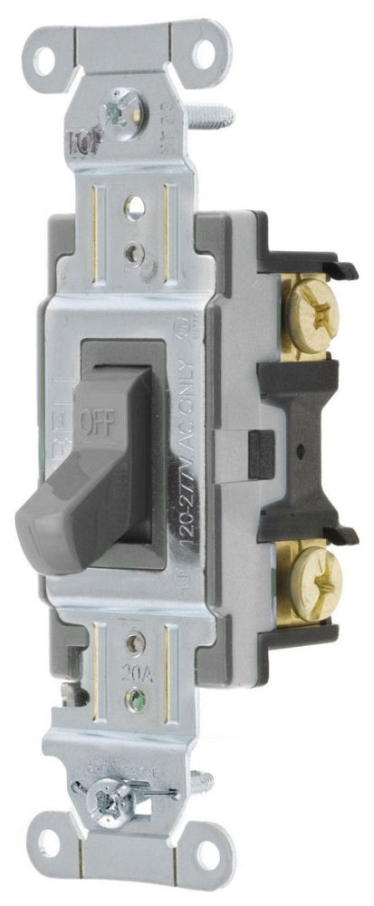 Hubbell CSB120GY Wiring Device-Kellems Toggle Switch 20A 120/277V Replacement MPN