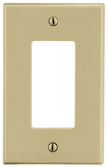 Hubbell P26I Wallplate 1-G Dec Ivory