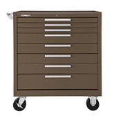 Kennedy 348XB K2000 Industrial Roller Cabinet 8 Drawers Brown Wrinkle