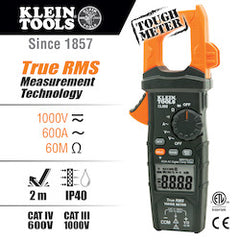 Klein CL600 Digital Clamp Meter AC Auto-Ranging 600A