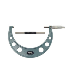 Mitutoyo 103-221 Outside Micrometer With Ratchet Stop, 6 to 7 in, Graduations: 0.0001 in