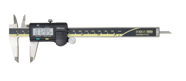 Mitutoyo 500-160-30 MTI 6 ELECT Caliper Carb OD&ID Jaws W/O SPC