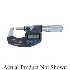 Mitutoyo 293-341-30 Coolant Proof Micrometer, 1 to 2 in Measuring, LCD Display