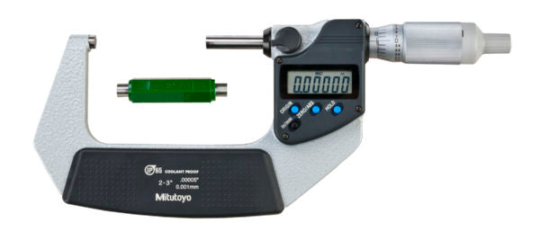 Mitutoyo 293-346-30 Coolant Proof Micrometer 2 to 3 in Measuring