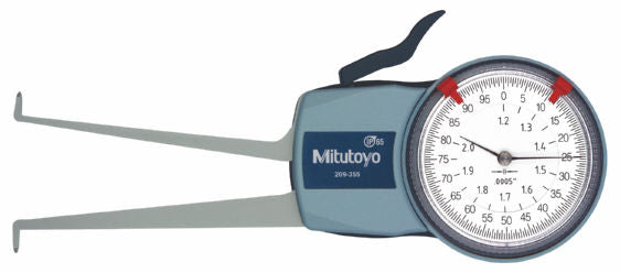 Mitutoyo 209-355 MTI 1.2-2 ID Caliper Gage 0.0005 Grads