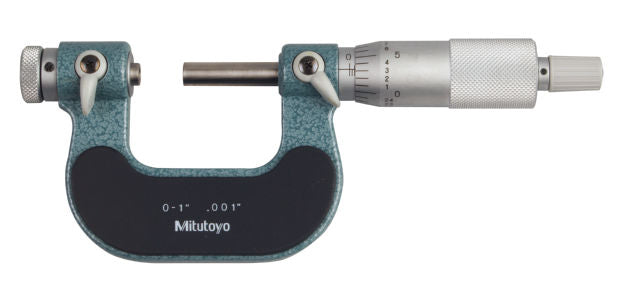 Mitutoyo 126-137 0-1 Screw Thread Micrometer .001 Grads, Replacement MPN