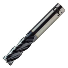 OSG VG436-1876 High Performance Center Cutting Long Length Single End Variable Index End Mill