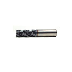 OSG VG441-5000, 1/2 Variable Index Square-End End Mill, 5/8 L.O.C., 4-Flute, TiALN Coated, Weldon Shank, Series VG441