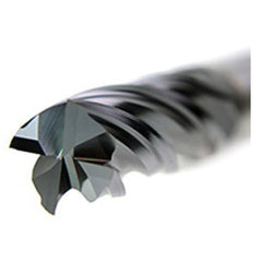 OSG VG441-5000, 1/2 Variable Index Square-End End Mill, 5/8 L.O.C., 4-Flute, TiALN Coated, Weldon Shank, Series VG441