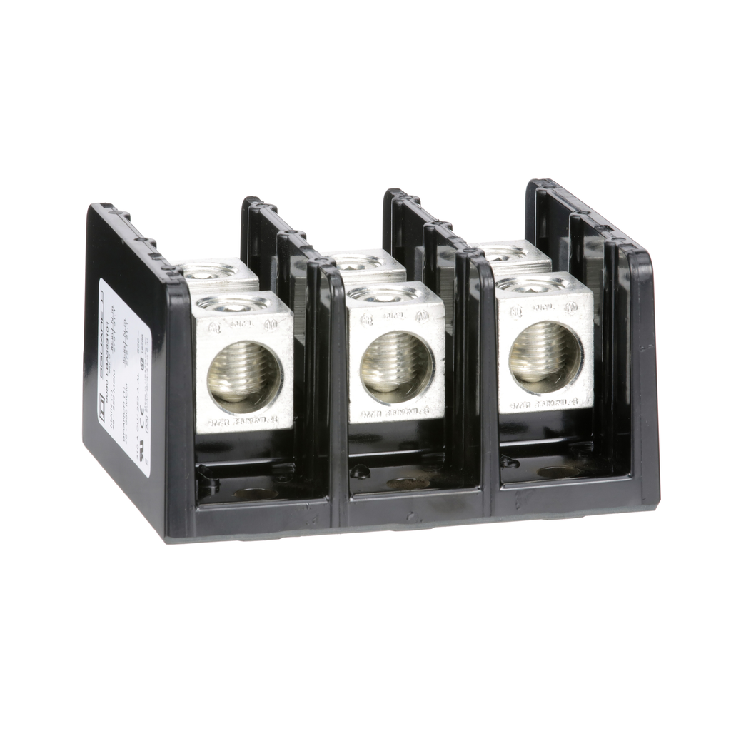 Square D 9080LBA363101 600 Volt 310 Amp Power Distribution Block