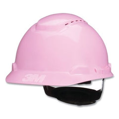 3M 7100240026 SecureFit Pressure Diffusion Ratchet Suspension w/UVicator Hard Hats and Caps (Vented, Pink)