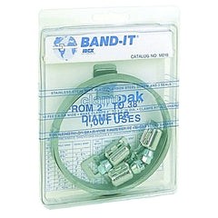 Band-It M21899 Clamp-Pak Clamp Set, Power, 3/8 in x 0.015 in x 10 ft, Replacement MPN