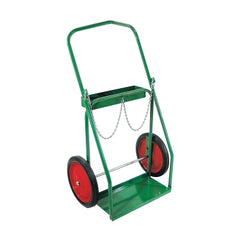 Anthony 8-14 Low-Rail Frame Dual-Cylinder Cart 28 in OD W 46 in H 14 in dia x 1.75 in W Solid Rubber