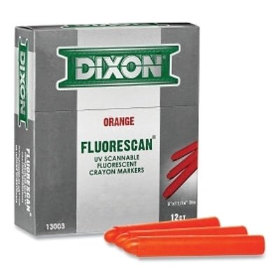 Dixon Ticonderoga 13003 Fluorescent Crayon 5 Dia 11/16 Length Replacement MPN