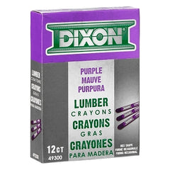 Dixon Ticonderoga 49300 Lumber Crayons Power (DOZ) Replacement MPN