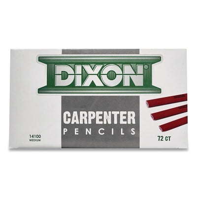 Dixon Ticonderoga 14100 Carpenter Pencil Graphite Medium 1.99 in