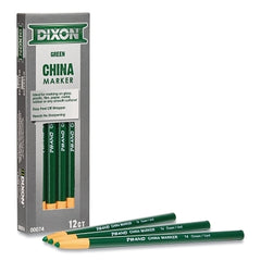 Dixon Ticonderoga 74 Phano China Marker 7 in L Green