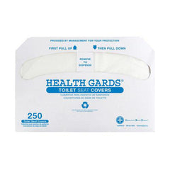 HOSPECO HG5000 Health Gards Toilet Seat Cover - Half Fold, White, 5000 Covers