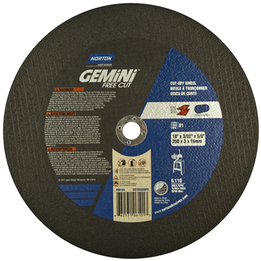 Norton 69078609032 Gemini 57A Type 01/41 Stationary Saw Cut-Off Wheel