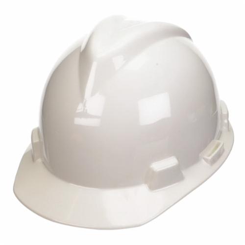 MSA 477477 V-Gard Front Brim Hard Hat, Size S, Fits Minimum Hat Size SZ 6, Fits Maximum Hat Size SZ 7-1/8