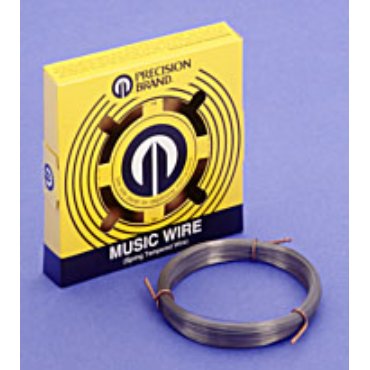 Precision Brand 21224 High Carbon Steel Music Wire 0.024 in Diameter