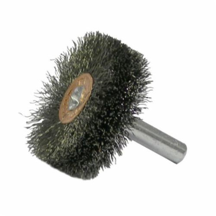 Weiler 17603 Wheel Brush - 1-1/2 in Diameter, 1/2 in Width, 20000 RPM