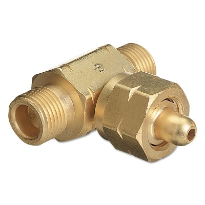 Western Enterprises T-16 Manifold Coupler Tees Coupler Brass Commercial Acetylene