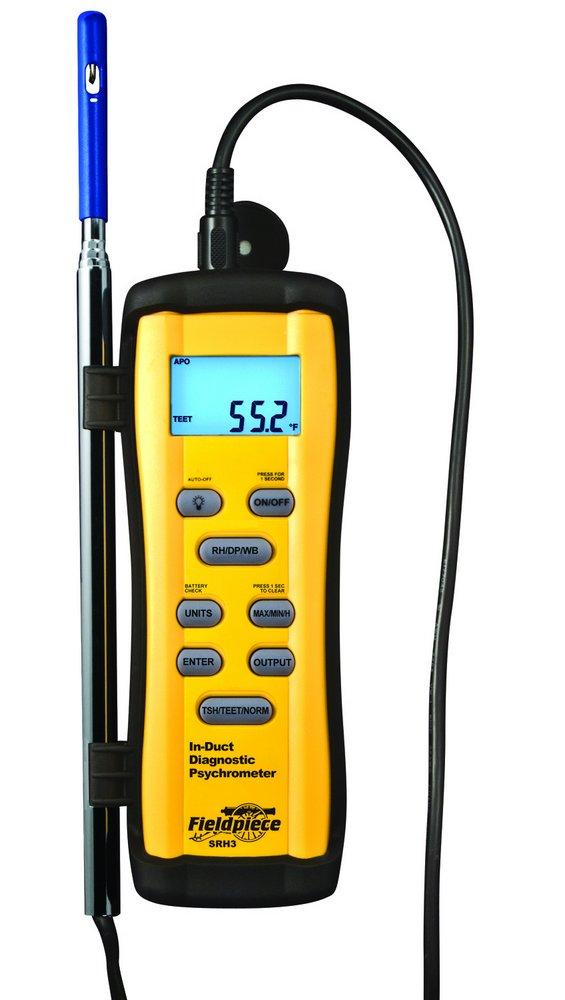 Fieldpiece SRH3 In-Duct Psychrometer with Telescoping Wand Replacement MPN