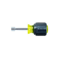 Klein Tools 610-5/16 5/16-Inch Stubby Nut Driver, 1-1/2-Inch Shaft, Cushion Grip