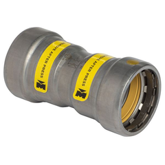 Mueller CP10145G Streamline Carbon Steel Coupling With Stop P X P 1/2in X 1/2in