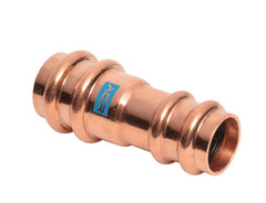 Mueller RP01019 ACR Press Copper Coupling, 1/2 x 3/8 OD (P x P) Reducing