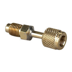 Yellow Jacket 19161 Quick Coupler with Depressor 1/2 x 1/4 Inch ACME Male x Female Flared