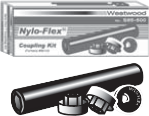 Westwood Products Inc S85-500 Nylo-Flex Burner Couplings