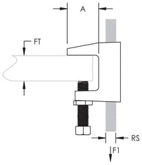 Erico 3000037PL CAD 3/8 BEAM CLAMP