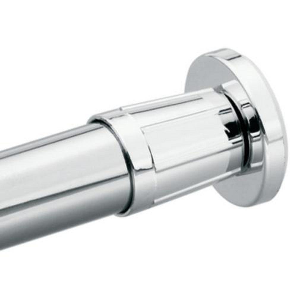 Moen 52-5 Donner 60 In. Adjustable Shower Rod In Polished Chrome