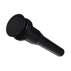 Native Trails DR120-MB 1-1/2 in. Plated Brass Dome Drain in Matte Black