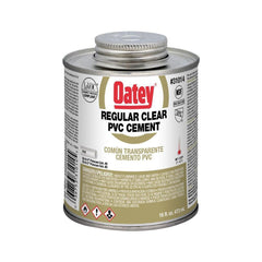 Oatey 31014 16 oz. Fast Set PVC Clear Pipe Cement